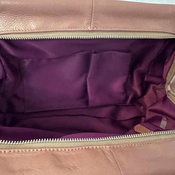 Coach Madison East/West Satchel Rose Leather Shoulder Bag - Picture 12 of 17